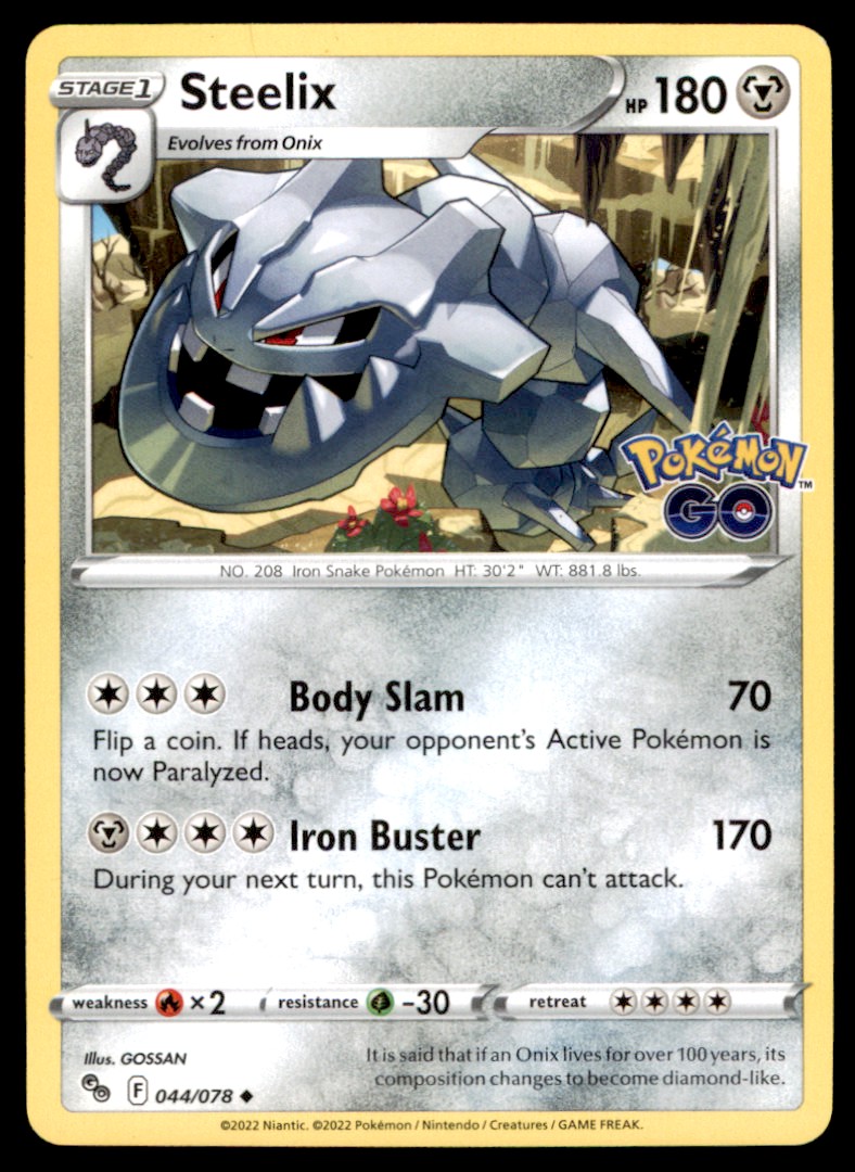 steelix pokemon card value stage 1 Amazon.com: Steelix - 89/168 main image 1