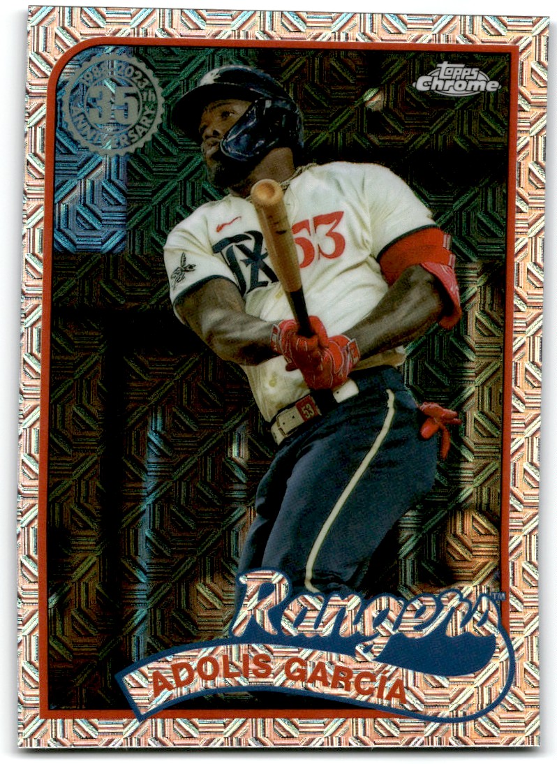 2024 TOPPS SILVER PACK ADOLIA GARCIA TEXAS RANGERS #T89C55 | eBay
