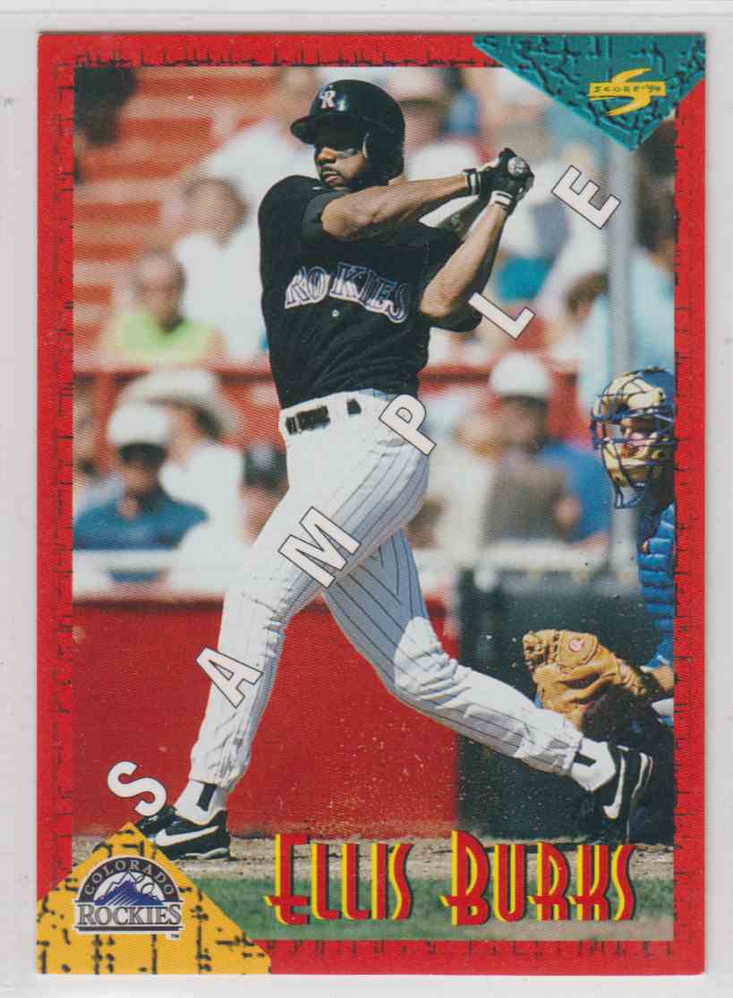 1994 Score Rookie Traded Ellis Burks #RT4