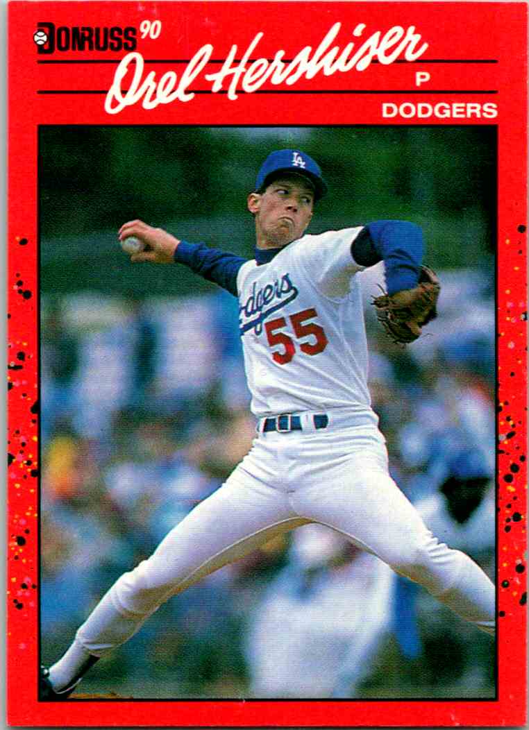 1990 DONRUSS OREL HERSHISER #197 BASEBALL CARD | eBay