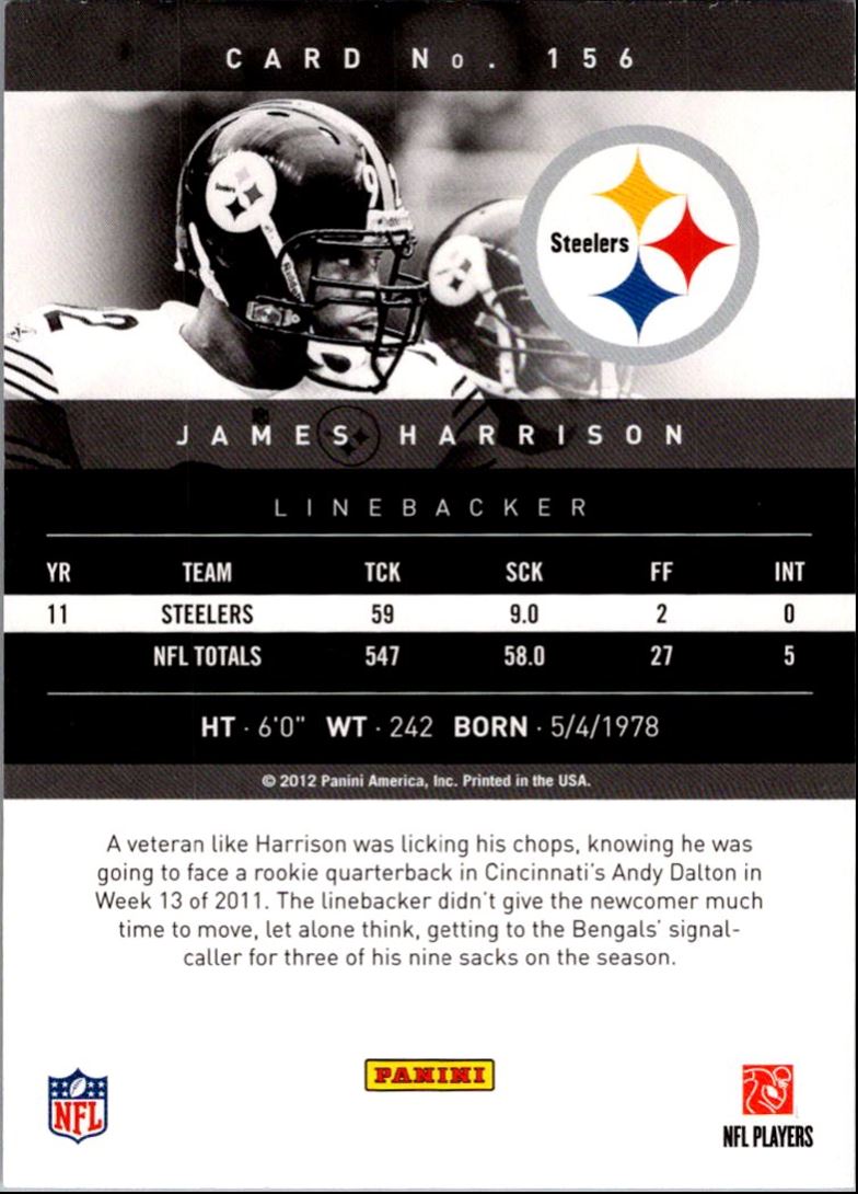 2012 Panini Absolute Cam Newton #1 card back image