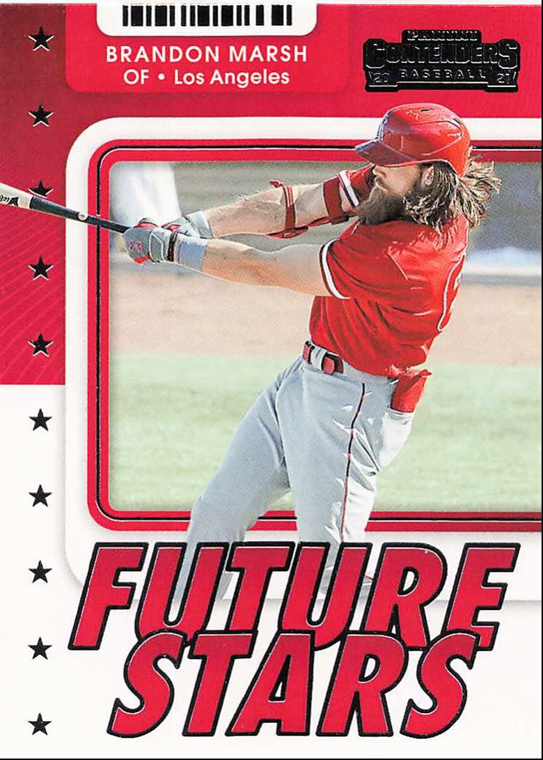 2021 Panini Contenders Future Stars Brandon Marsh Los Angeles