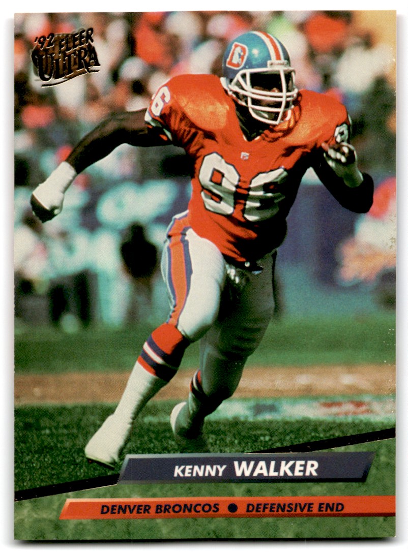 1992 Ultra Kenny Walker Denver Broncos #109 | eBay