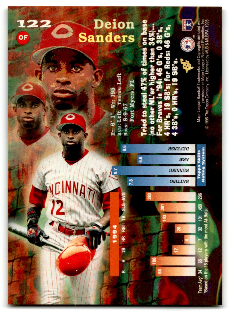 Cincinnati Reds - Happy 52nd birthday to Deion Sanders! 😎 #Primetime