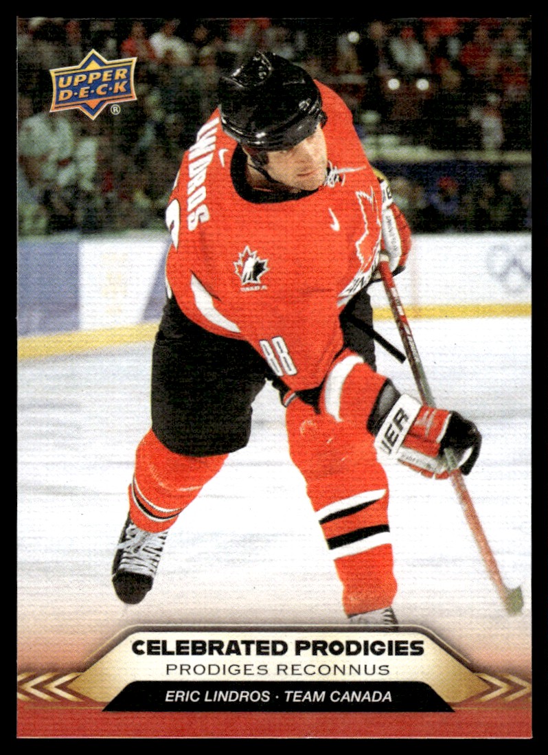 Eric Lindros Celebrated Prodigies #CP-6 2025-26 Upper Deck Tim