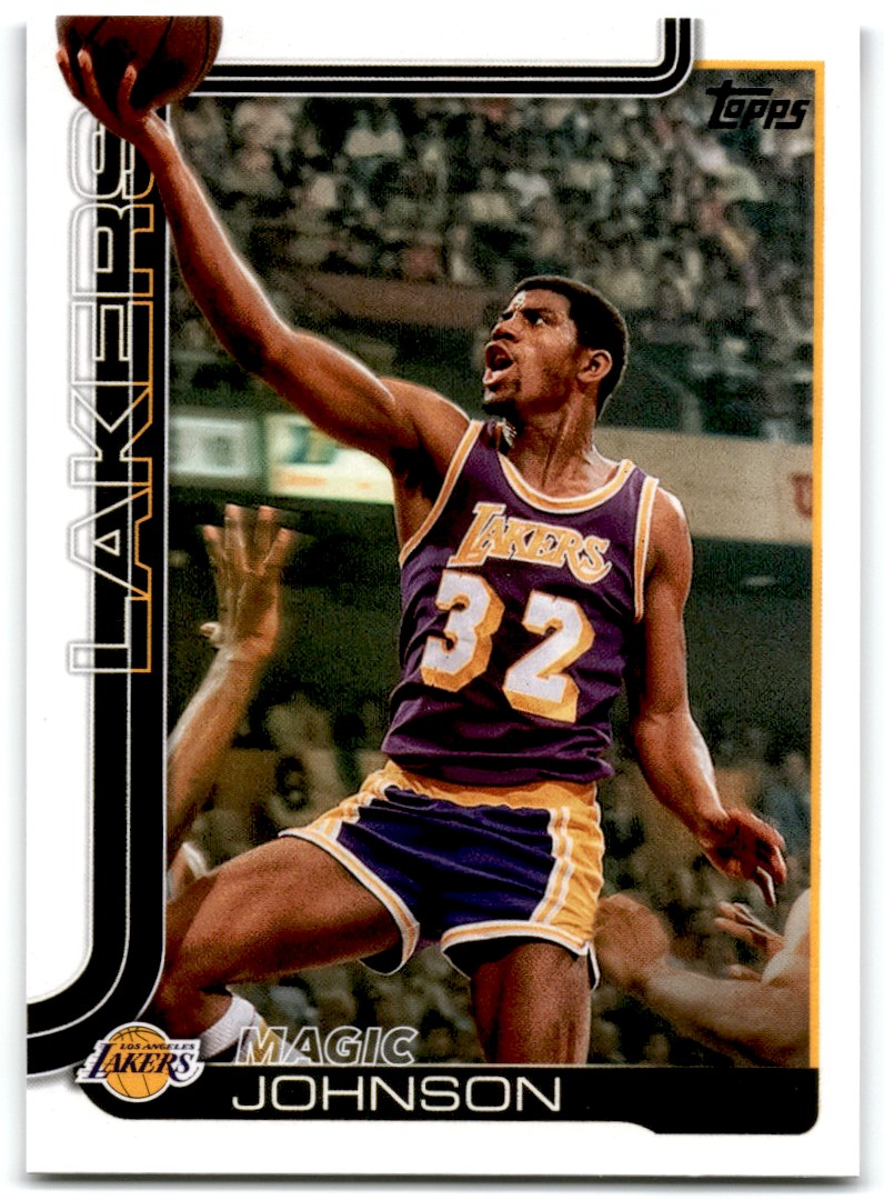 2025-26 Topps Magic Johnson Los Angeles Lakers #255 | eBay