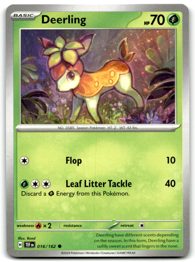 deer pokemon card – Deerling 165/162 the trusted official grading guarantees its condition Deerling | XY—Fates Collide |