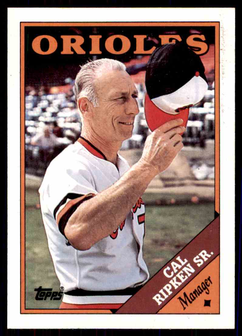 1988 Topps Baseball Cal Ripken Sr. #444