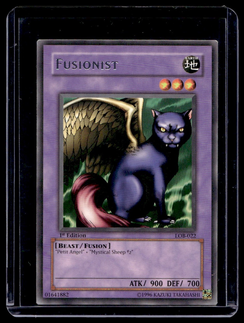 1996 Yu-Gi-Oh! 1st Edition Fusionist #LOB-022 on Kronozio