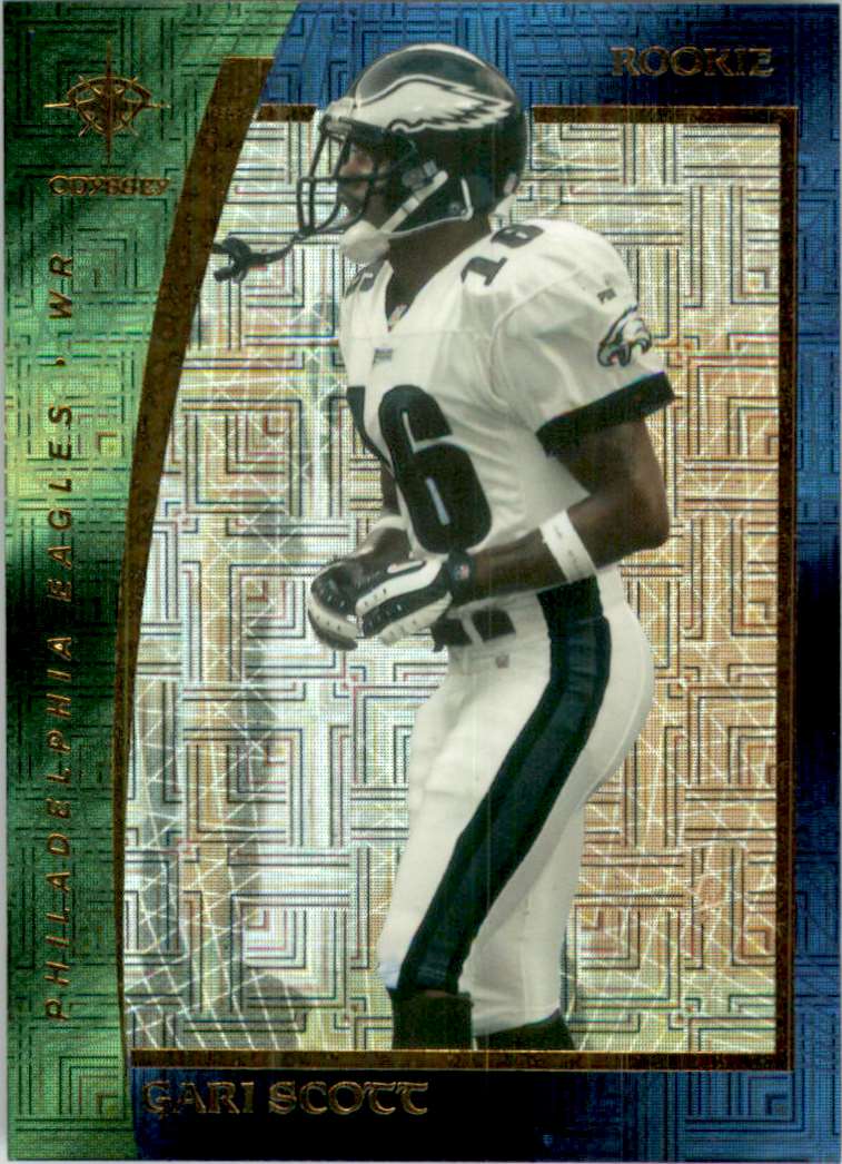 2000 Collector's Edge Odyssey Football Cards Gari Scott RC #146 card front image