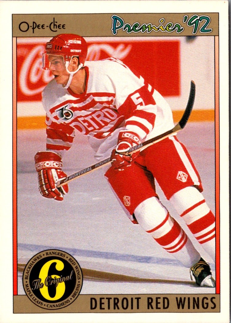 1991-92 O-Pee-Chee Premier Nicklas Lidstrom #163