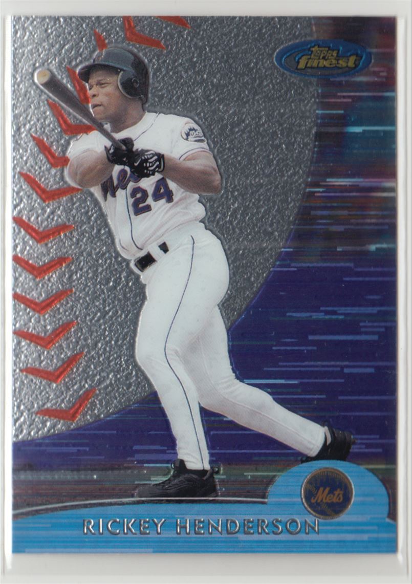 2000 Finest Rickey Henderson #208