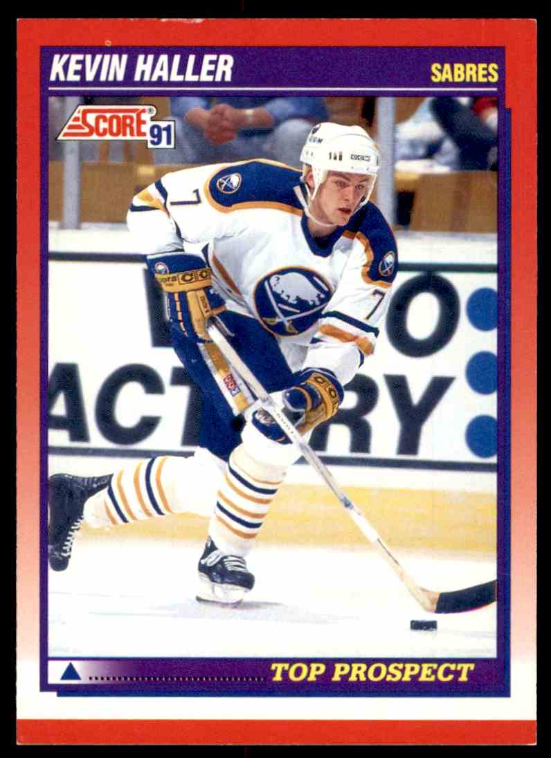 1991-92 Score Canadian Bilingual Kevin Haller #276 on Kronozio