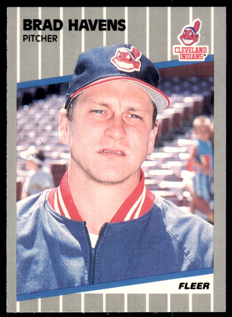1989 Fleer Brad Havens Cleveland Indians #407 | eBay