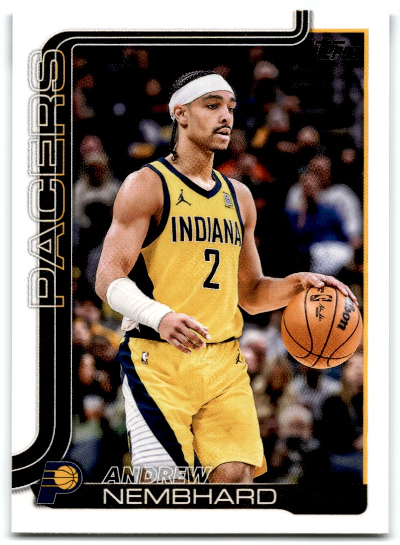 R*o様 Nembhard AUGmaeJersey XL 52 2025-26 Topps Andrew Nembhard Indiana Pacers #52 | eBay