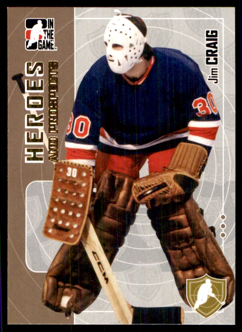 【超レア非売品】競艇　2006年賞金王決定戦：シリーズ戦　ドリーム 2005-06 In The Game Heroes and Prospects Jim Craig USA #186