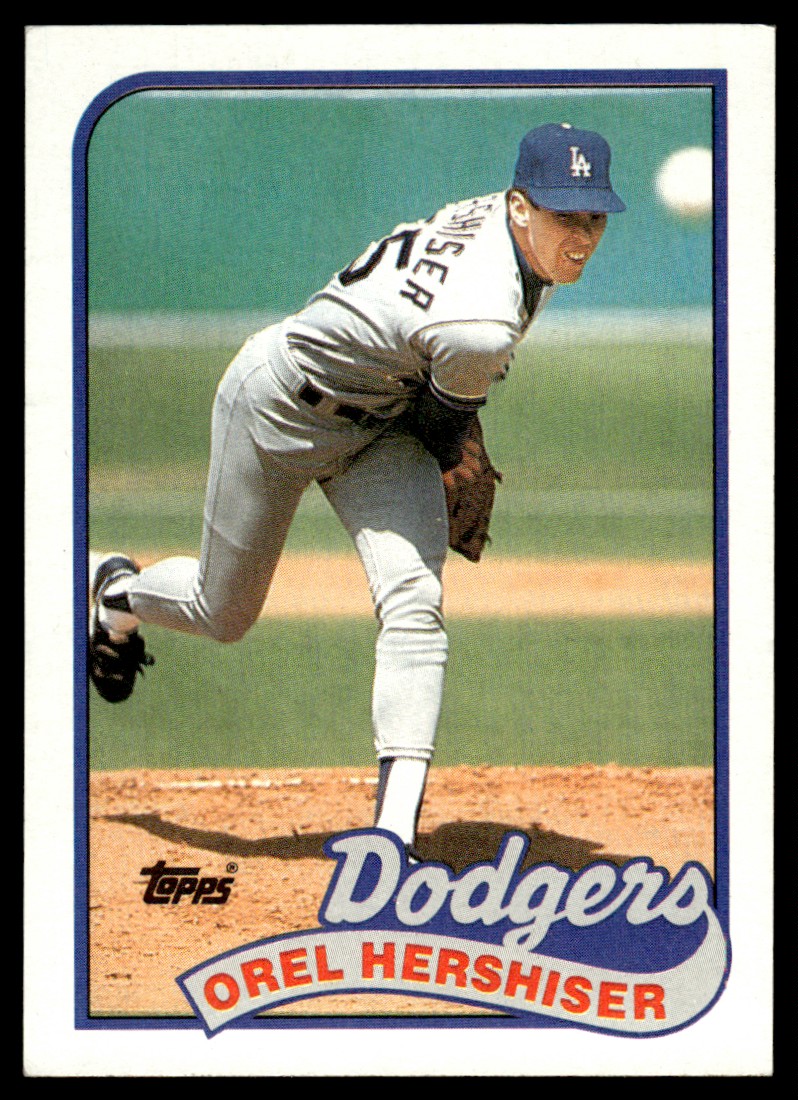 1989 topps orel hershiser