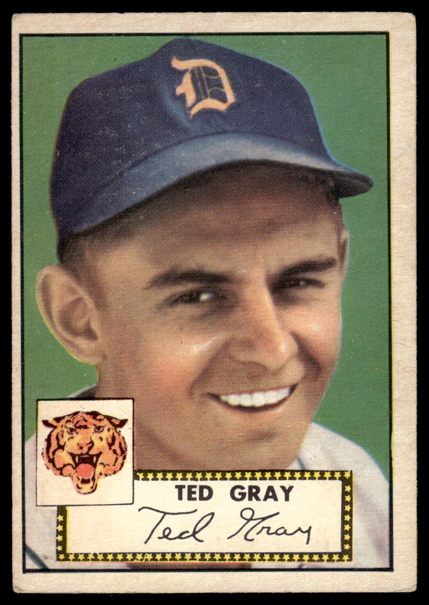 1952 Topps Ted Gray Detroit Tigers #86 | eBay