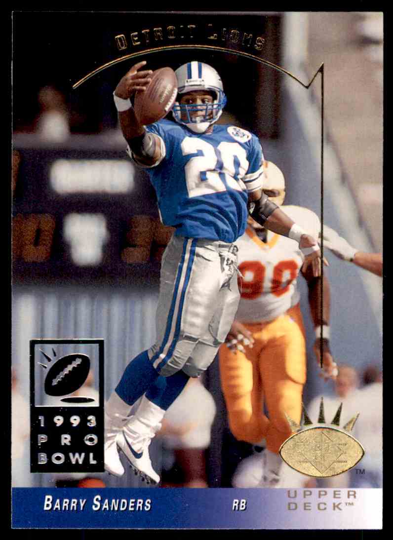 1993 UPPER DECK BARRY SANDERS (A)96=19 #88 | eBay