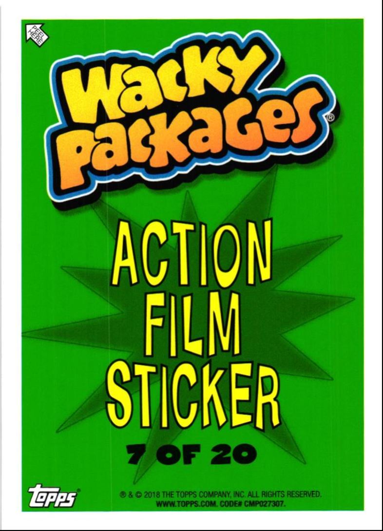 2018 Topps Wacky Packages SEPIA Roomraider Action Film #7 | eBay