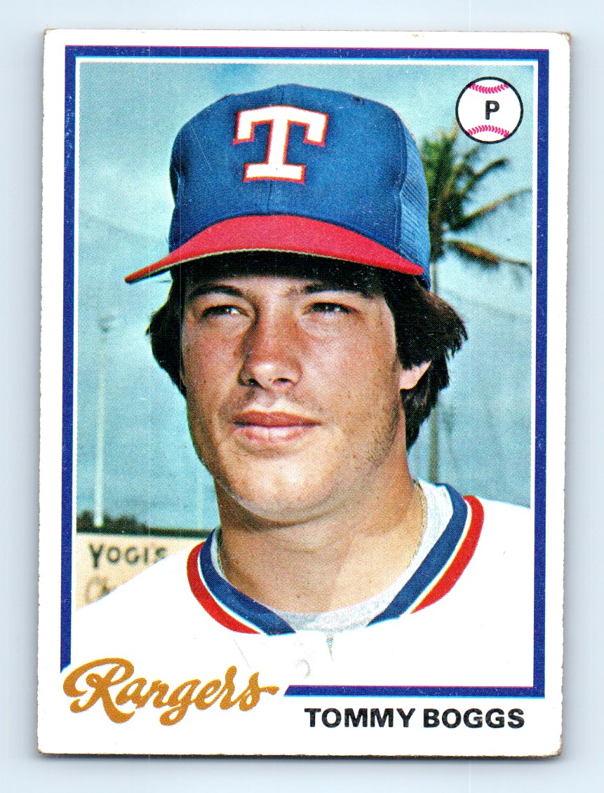 1978 TOPPS CHEWING GUM TOMMY BOGGS #518