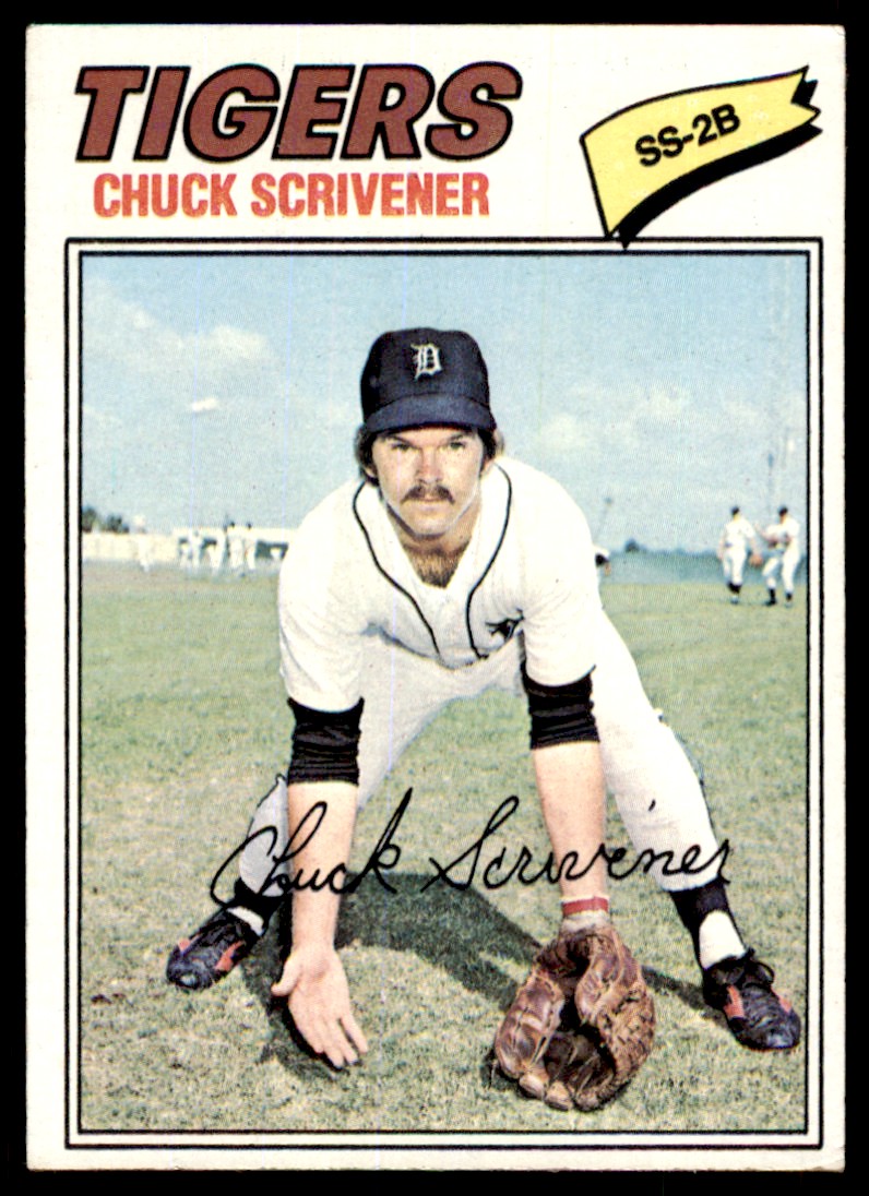 1977 Topps Chuck Scrivener #173