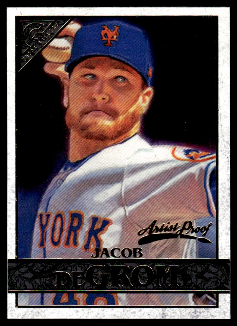2020 Topps Gallery Artist's Proofs Baseball Jacob deGrom New York