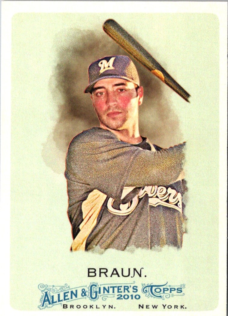 2010 Topps Allen & Ginter Ryan Braun #3