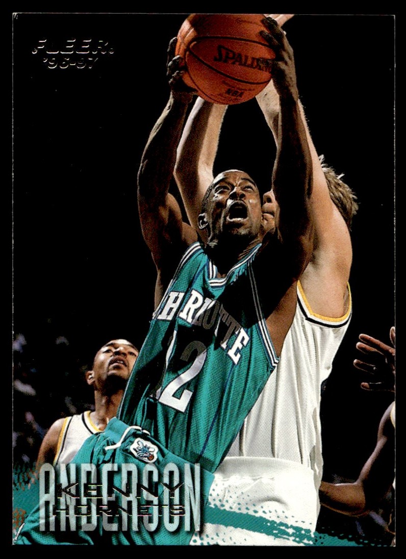 1996-97 Fleer Kenny Anderson Charlotte Hornets #9 | eBay