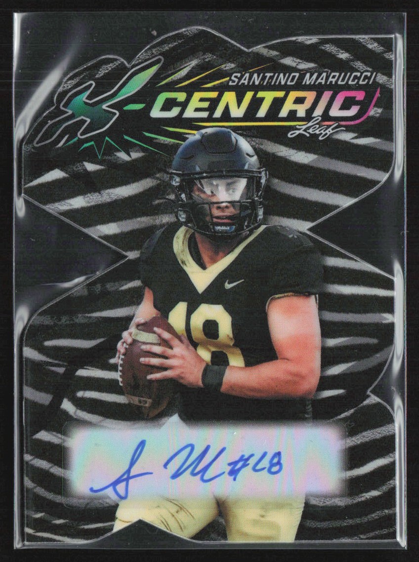 Santino Marucci 2024 Leaf Eclectic X-Centric Prismatic Auto #XC