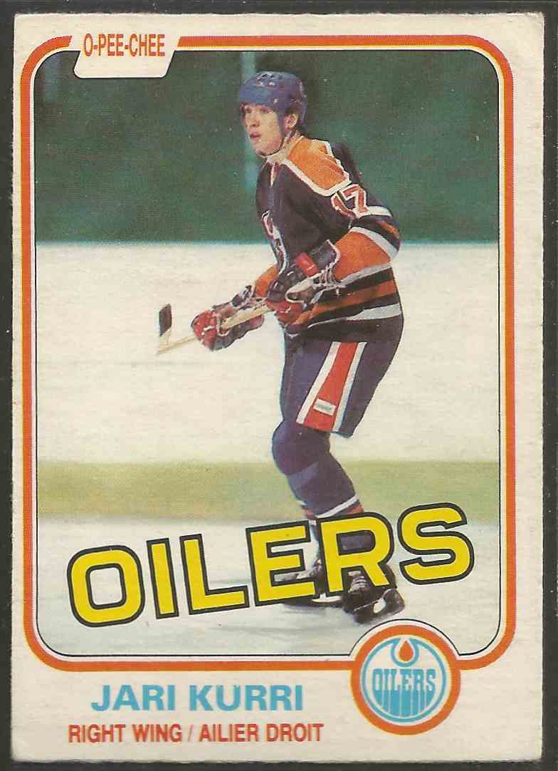 1981-82 O-Pee-Chee Jari Kurri #107