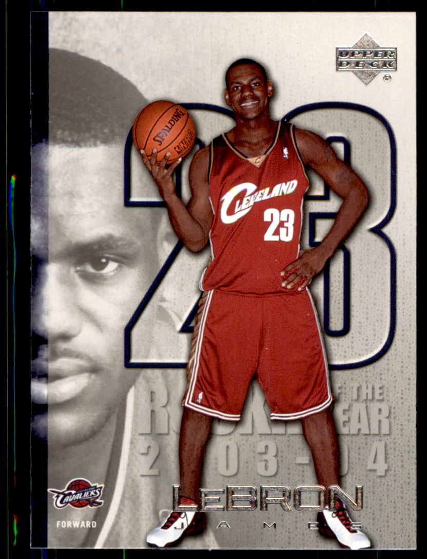 2005-06 Upper Deck Rookie of the Year LeBron James #LJ20 on Kronozio