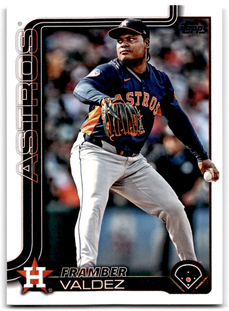 2025 Topps Series Two Framber Valdez Houston Astros #544 | eBay