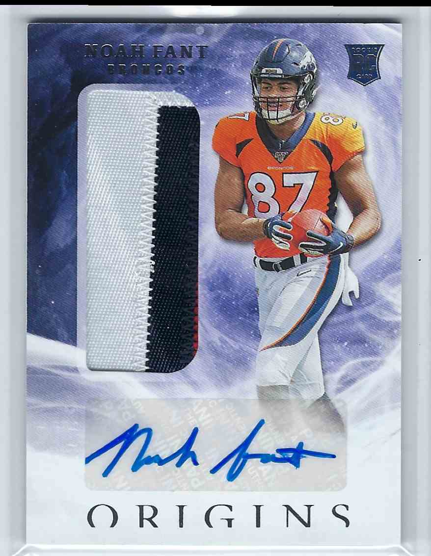 2019 Panini Origins Rpa Autographs Noah Fant 120 on Kronozio