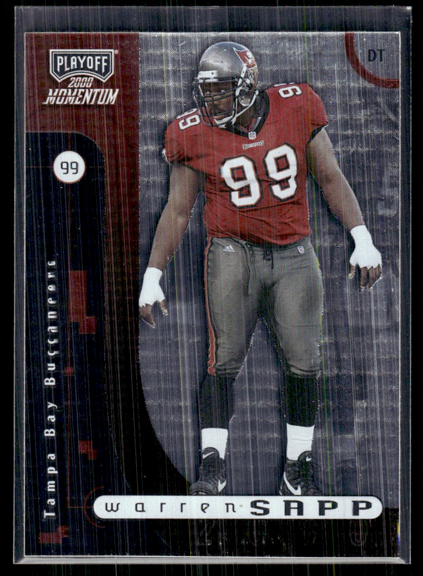 2000 Playoff Momentum Warren Sapp Tampa Bay Buccaneers #89 | eBay