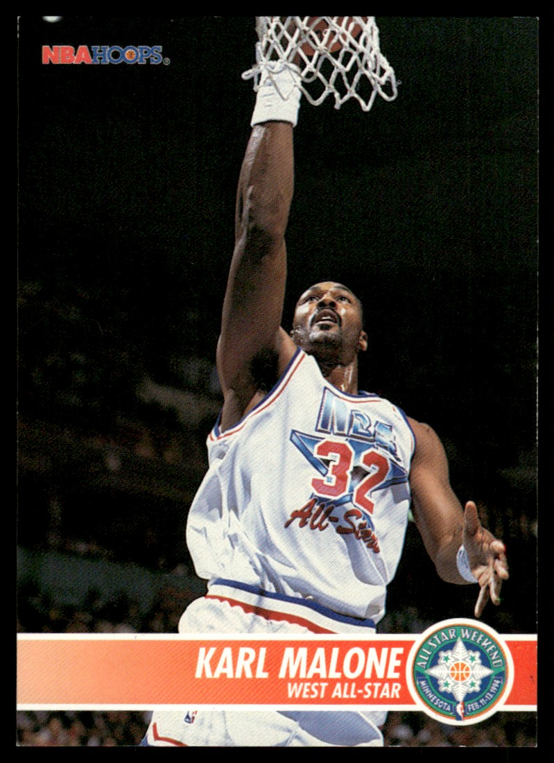 1994-95 NBA Hoops #242 Karl Malone Utah Jazz | eBay