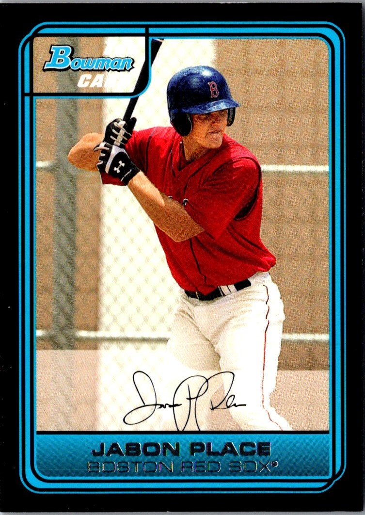 2006 Bowman Chrome Draft Picks & Prospects Jason Place #DP5