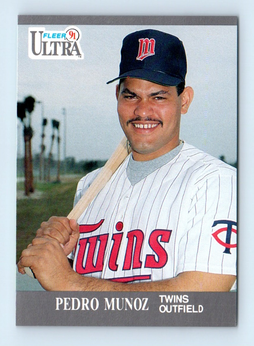 1991 Ultra Pedro Munoz Rookie Minnesota Twins #192 | eBay