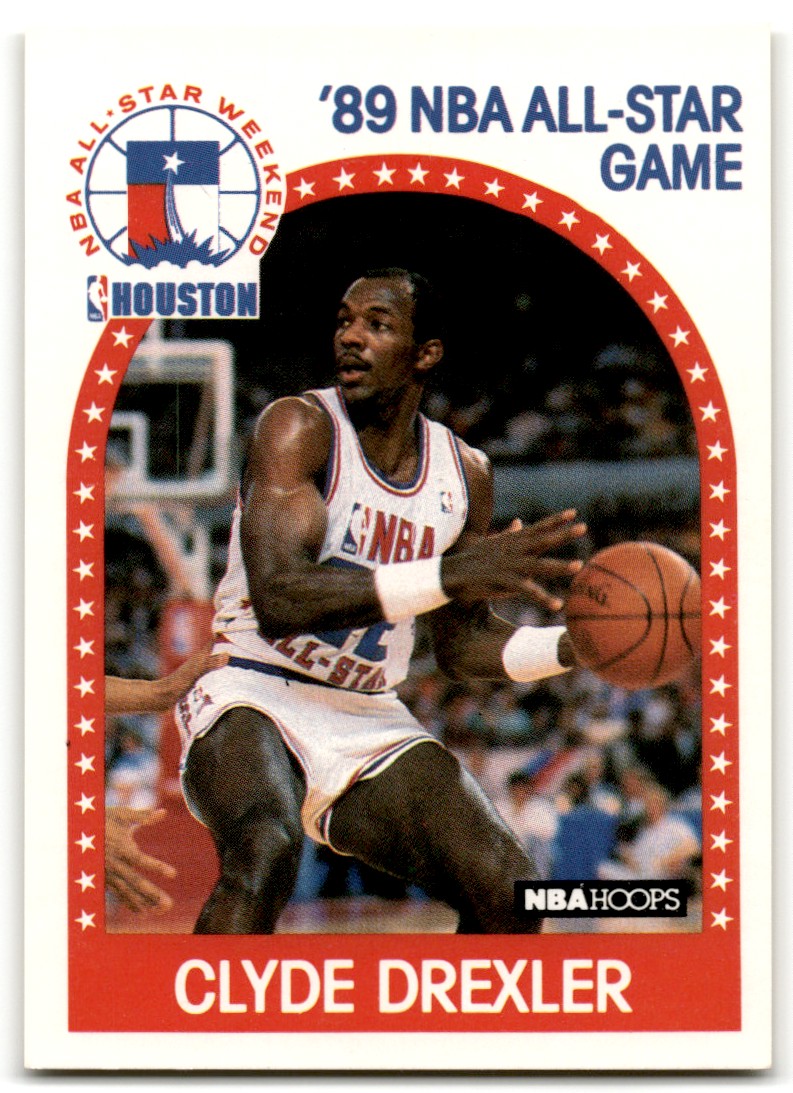 1989-90 NBA Hoops All-Star Clyde Drexler #69 on Kronozio