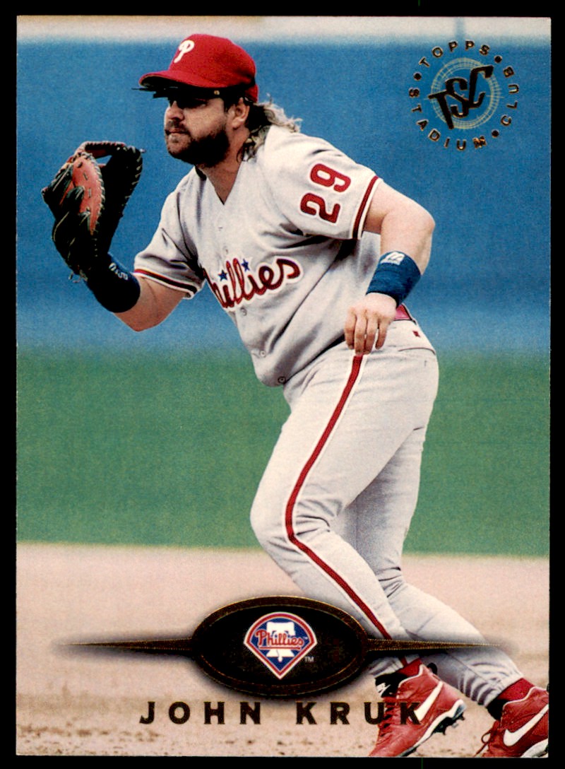 1995 Topps Stadium Club #331 John Kruk Philadelphia Phillies | eBay
