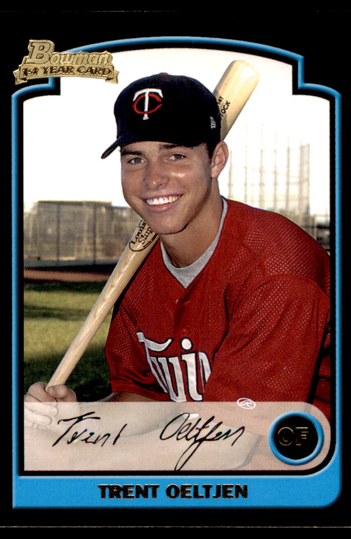 2003 Bowman Rookie Card Trent Oeltjen #273