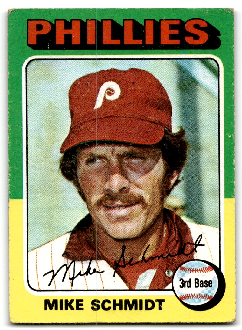 1975 Topps Mike Schmidt #70 card front image