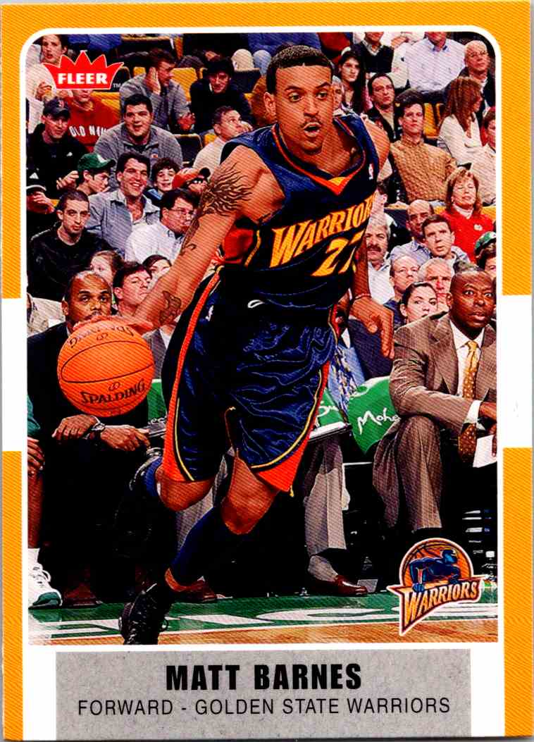 2007 08 Fleer Matt Barnes 150 On Kronozio