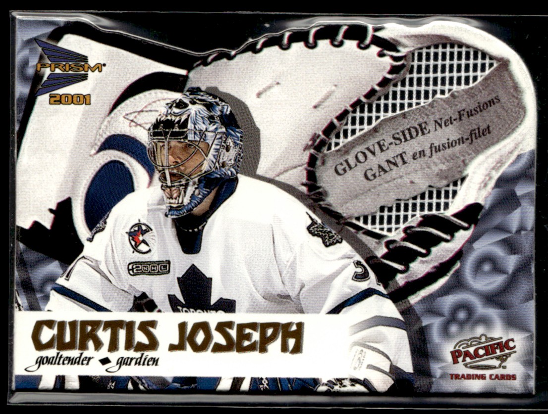 2000-01 Pacific McDonald's Glove Side Net Fusions Curtis Joseph #6