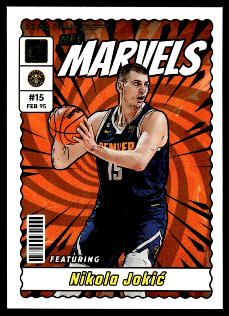 2023-24 Panini Donruss Net Marvels Nikola Jokic Denver