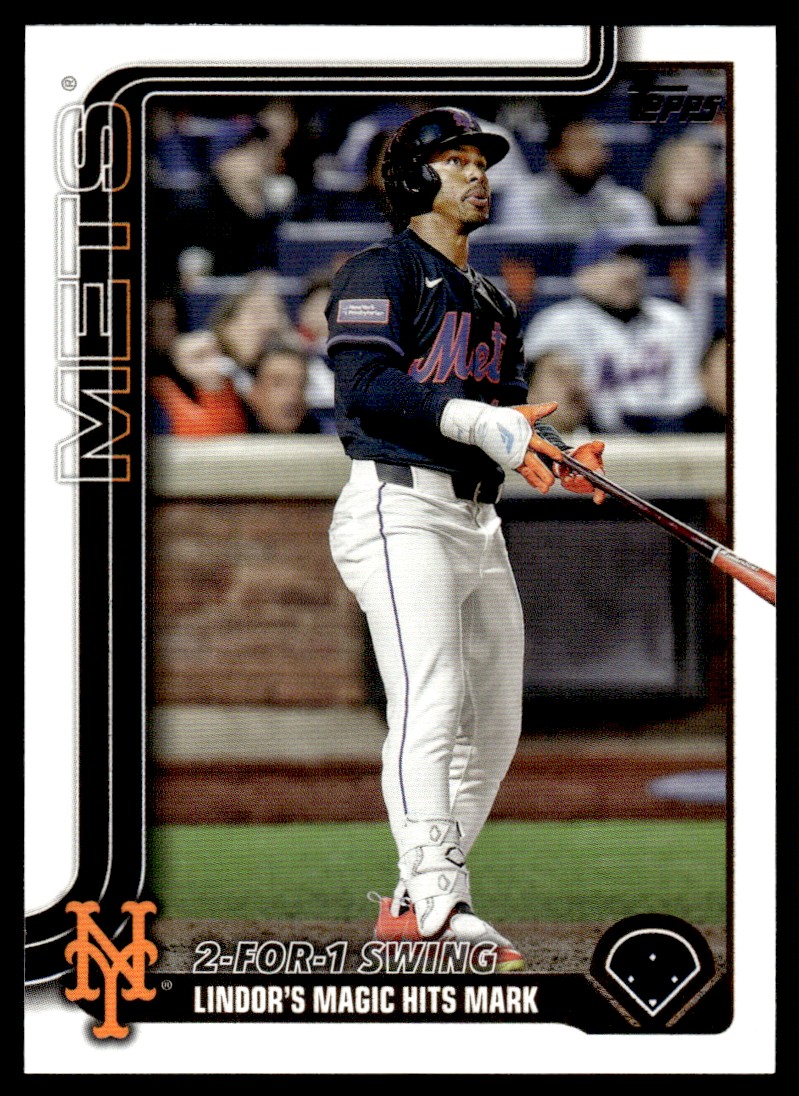 2025 Topps Update FRANCISCO LINDOR #US290 Mets 