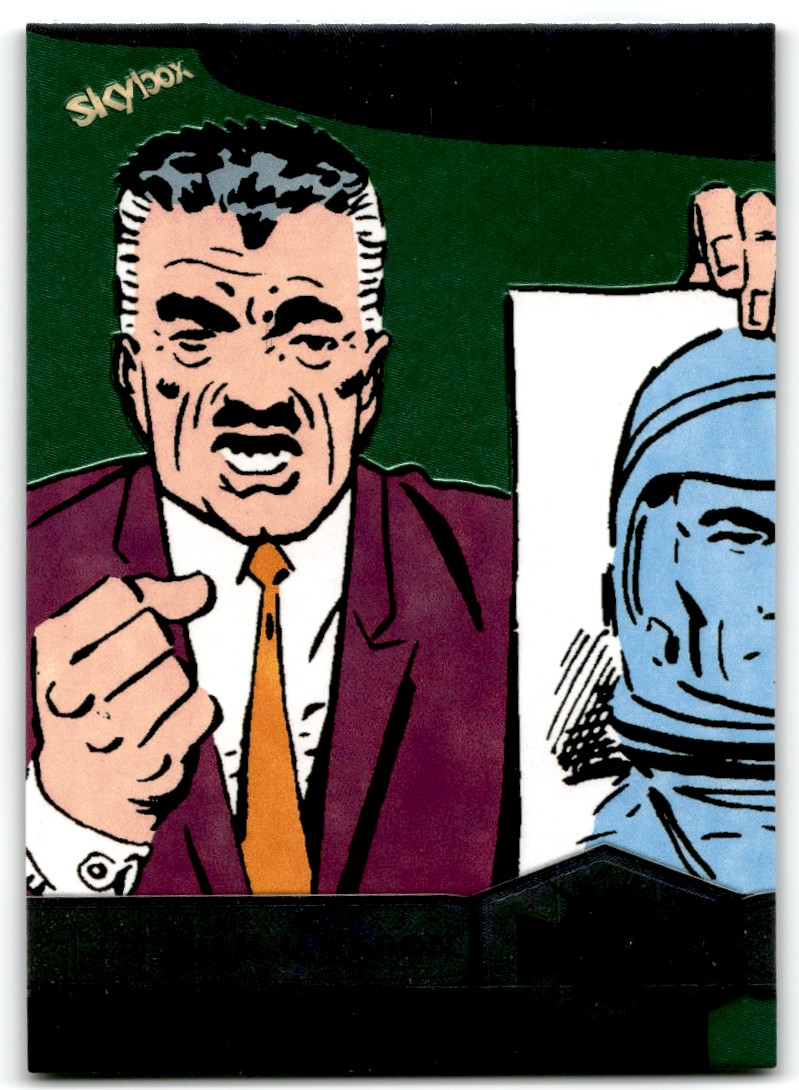 2021 Marvel Metal Universe Spider-Man J. Jonah Jameson Hi-Series