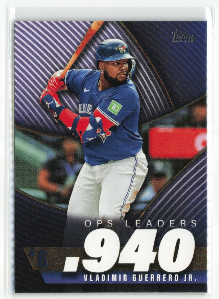 その他 topps series2 2025 2025 Topps Series 2 Vladimir Guerrero Jr #OPS-6 OPS Blue