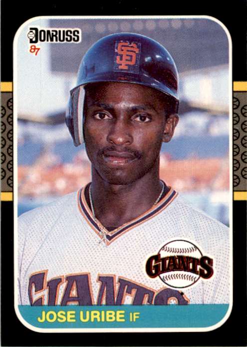 1987 Mint Donruss Jose Uribe 436 EBay