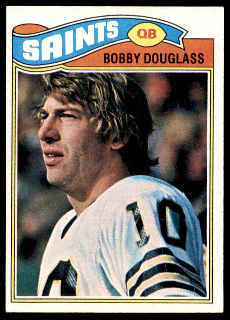 1977 TOPPS FOOTBALL BOBBY DOUGLASS 307 NMMT OR BETTER